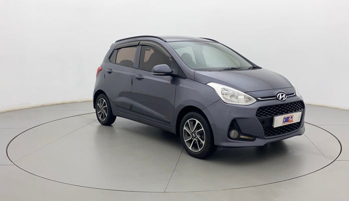 2017 Hyundai Grand i10 SPORTZ (O) AT 1.2 KAPPA VTVT, Petrol, Automatic, 48,998 km, Right Front Diagonal