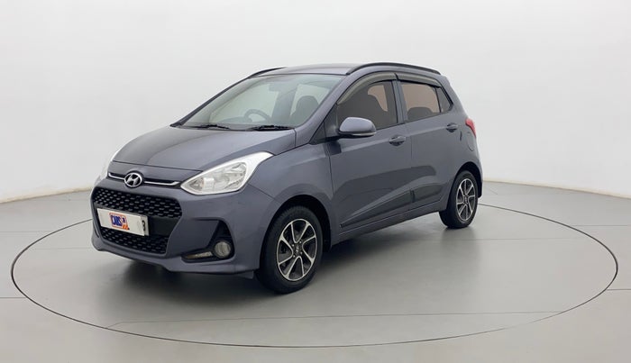 2017 Hyundai Grand i10 SPORTZ (O) AT 1.2 KAPPA VTVT, Petrol, Automatic, 48,998 km, Left Front Diagonal