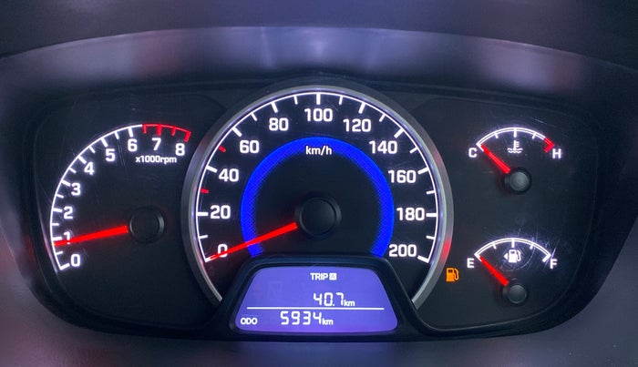 2019 Hyundai Grand i10 SPORTZ 1.2 KAPPA VTVT, Petrol, Manual, 5,984 km, Odometer Image