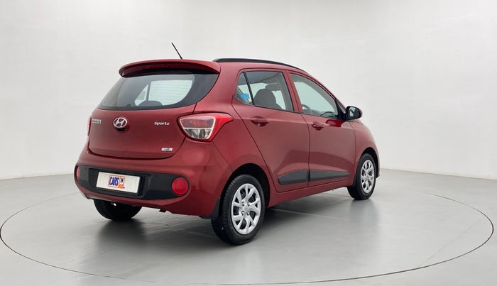 2019 Hyundai Grand i10 SPORTZ 1.2 KAPPA VTVT, Petrol, Manual, 5,984 km, Right Back Diagonal