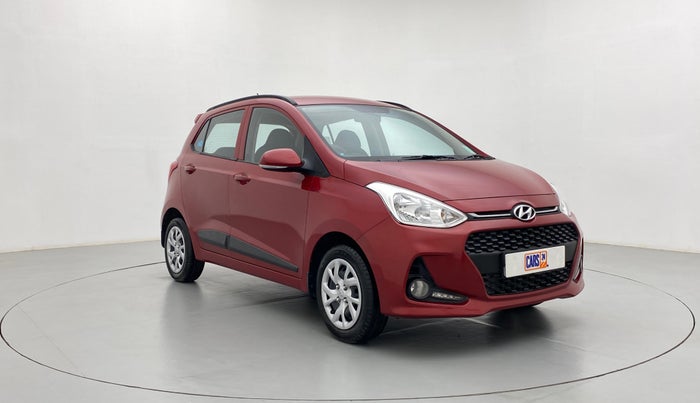 2019 Hyundai Grand i10 SPORTZ 1.2 KAPPA VTVT, Petrol, Manual, 5,984 km, Right Front Diagonal