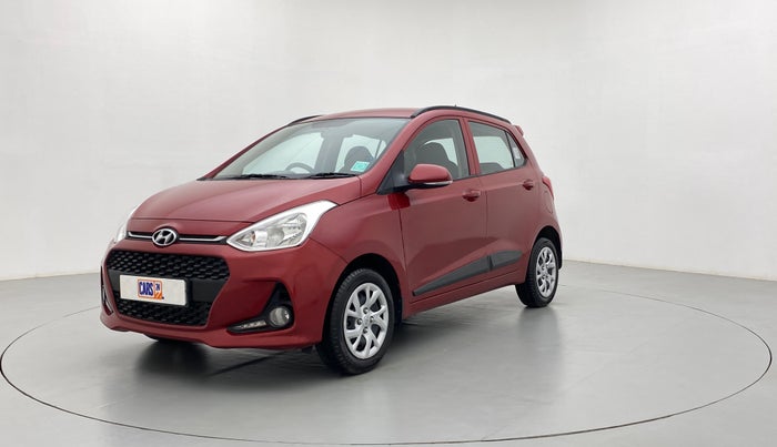 2019 Hyundai Grand i10 SPORTZ 1.2 KAPPA VTVT, Petrol, Manual, 5,984 km, Left Front Diagonal