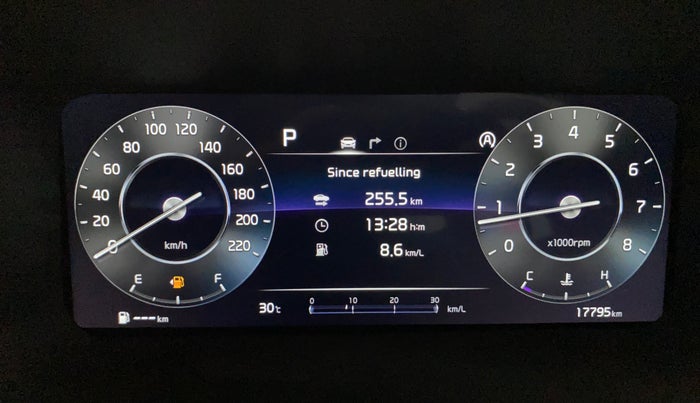 2024 KIA CARENS  X Line 1.5 Turbo Petrol DCT 6 STR , Petrol, Automatic, 17,795 km, Odometer Image