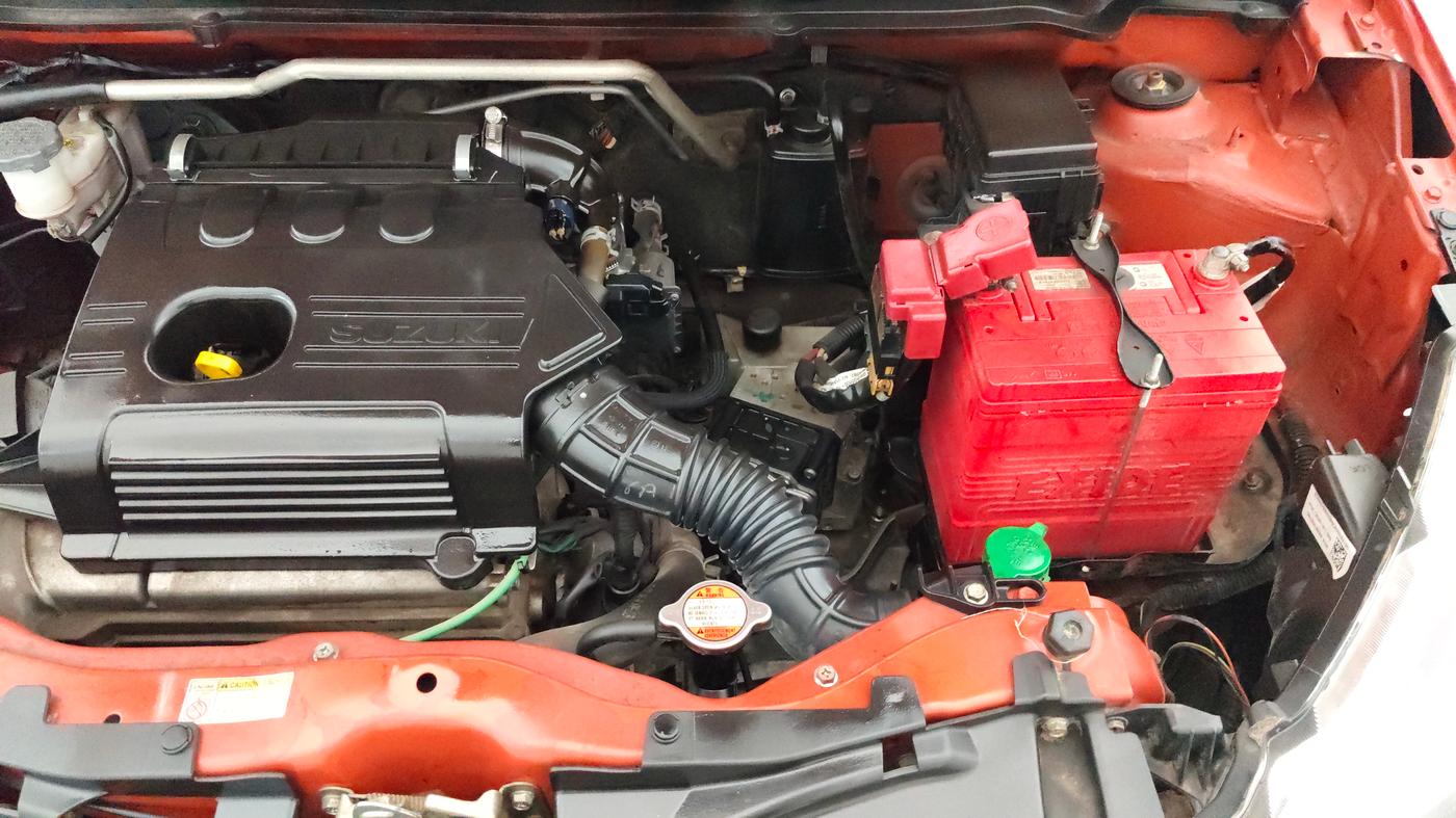 2016 Maruti Celerio ZXI AMT, Petrol, Automatic, 48,529 km, Engine View - Left