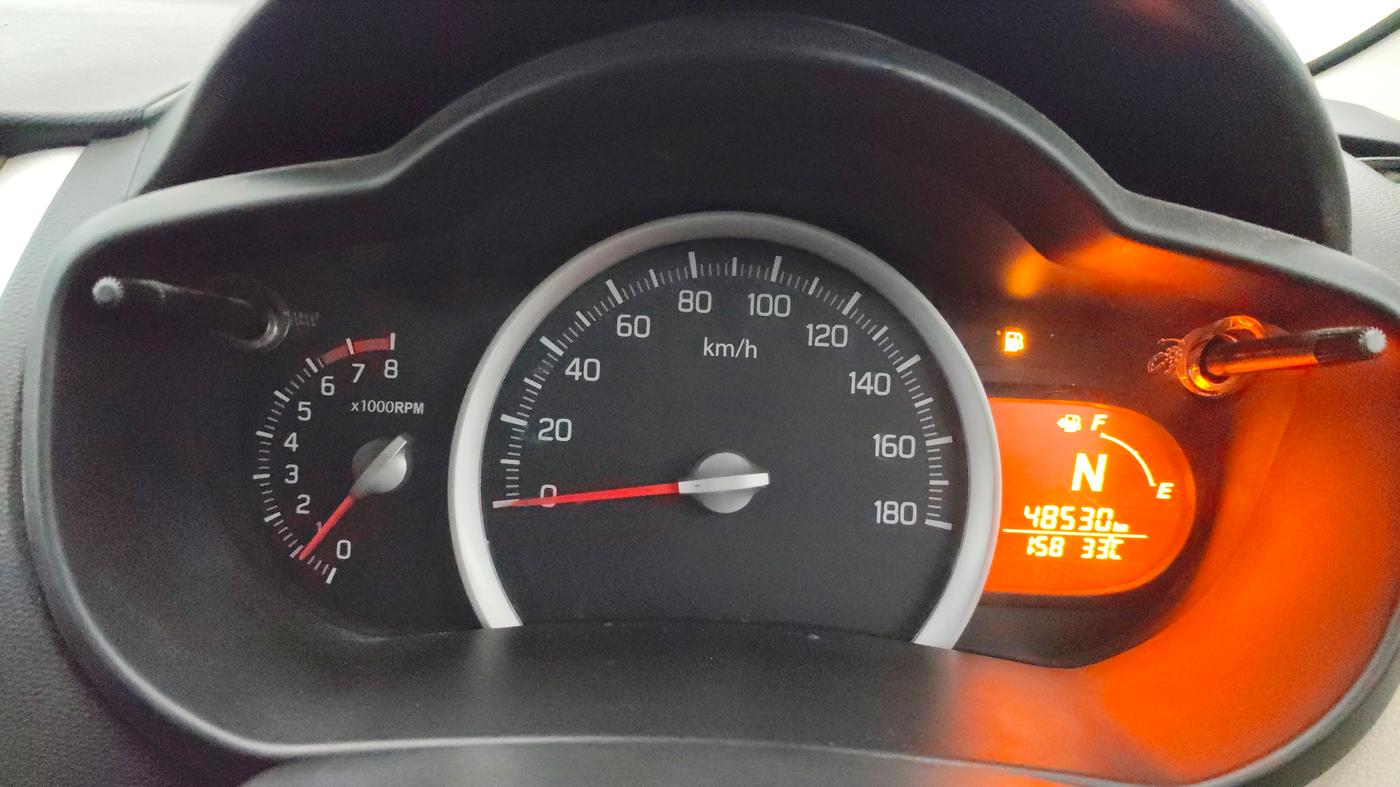 2016 Maruti Celerio ZXI AMT, Petrol, Automatic, 48,529 km, Odometer Image