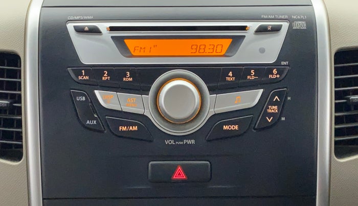 2015 Maruti Wagon R 1.0 VXI, Petrol, Manual, 40,237 km, Infotainment System
