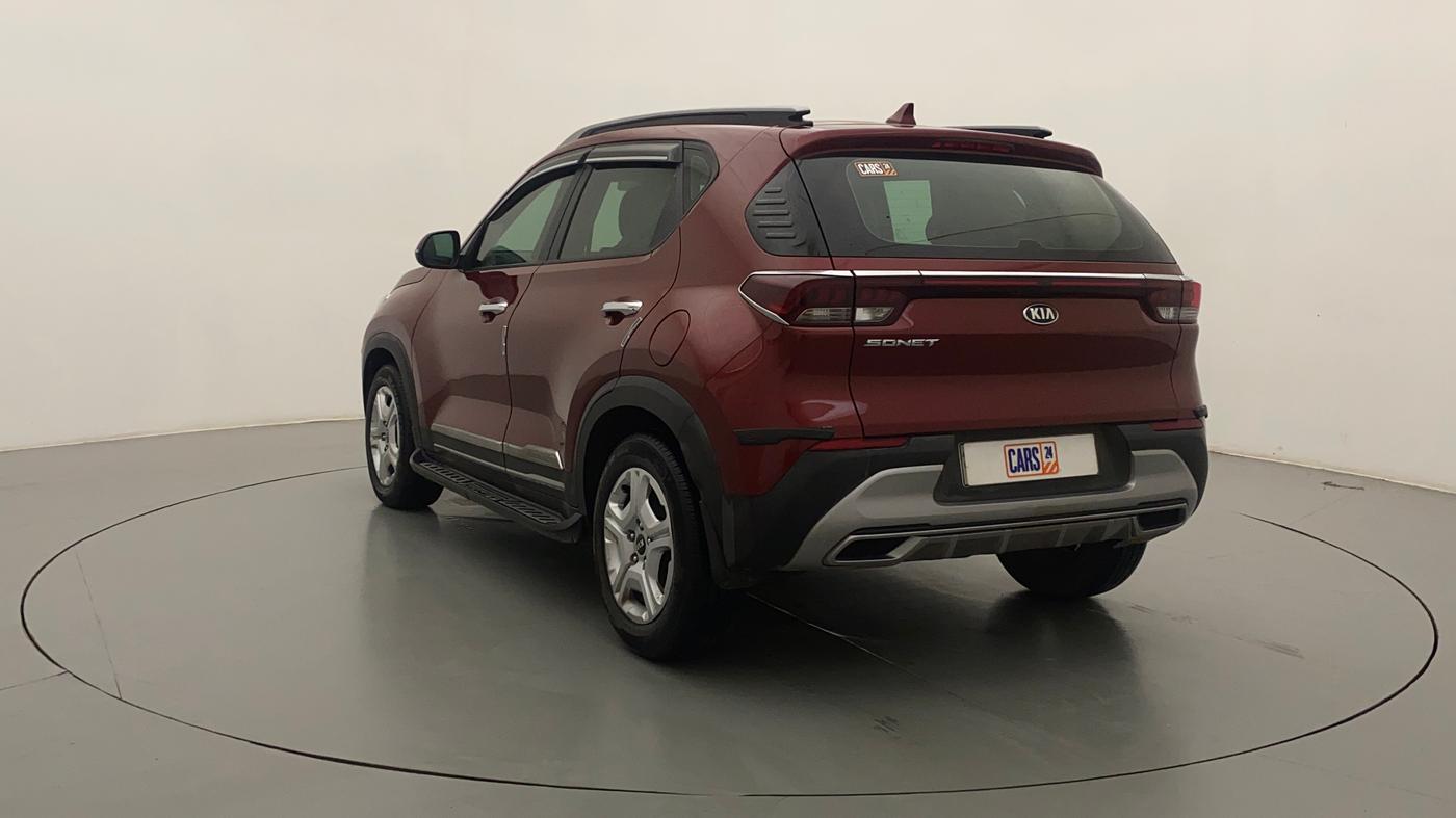 2021 KIA SONET HTX 1.5, Diesel, Manual, 20,127 km, Left Back Diagonal