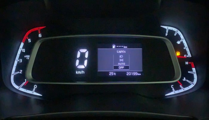 2021 KIA SONET HTX 1.5, Diesel, Manual, 20,127 km, Odometer Image
