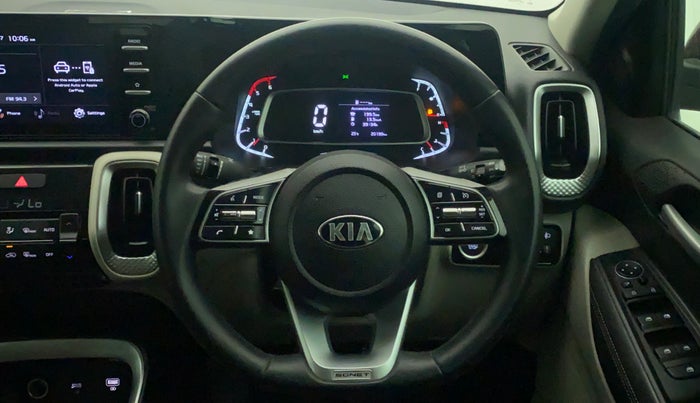 2021 KIA SONET HTX 1.5, Diesel, Manual, 20,127 km, Steering Wheel Close Up