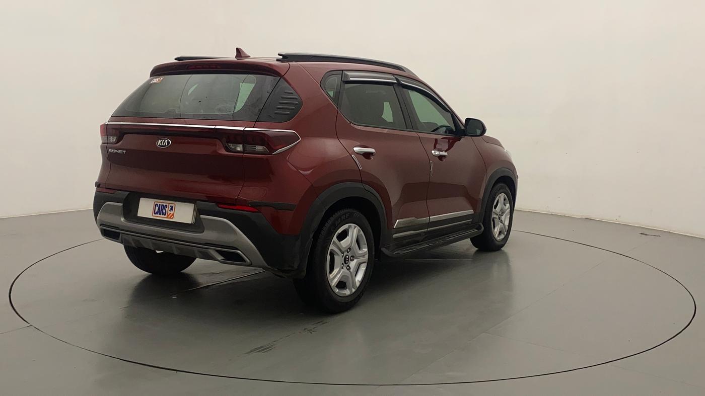 2021 KIA SONET HTX 1.5, Diesel, Manual, 20,127 km, Right Back Diagonal