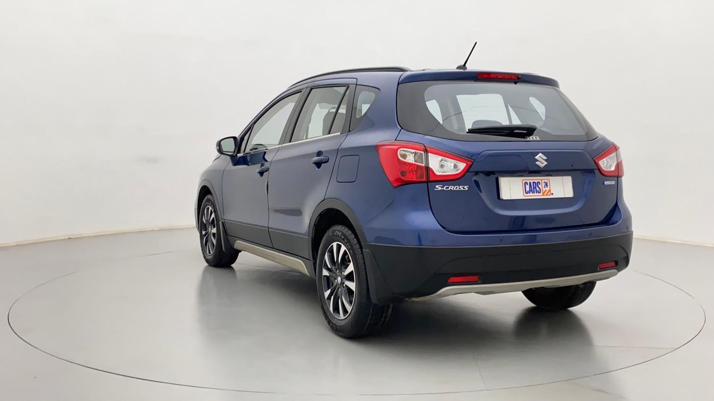 2021 Maruti S Cross ZETA AT 1.5 SHVS, Petrol, Automatic, 5,698 km, Left Back Diagonal