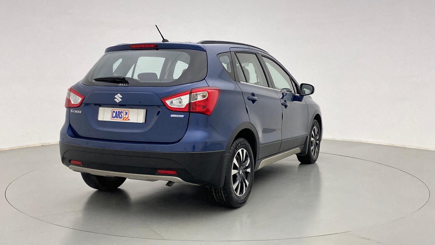 2021 Maruti S Cross ZETA AT 1.5 SHVS, Petrol, Automatic, 5,698 km, Right Back Diagonal