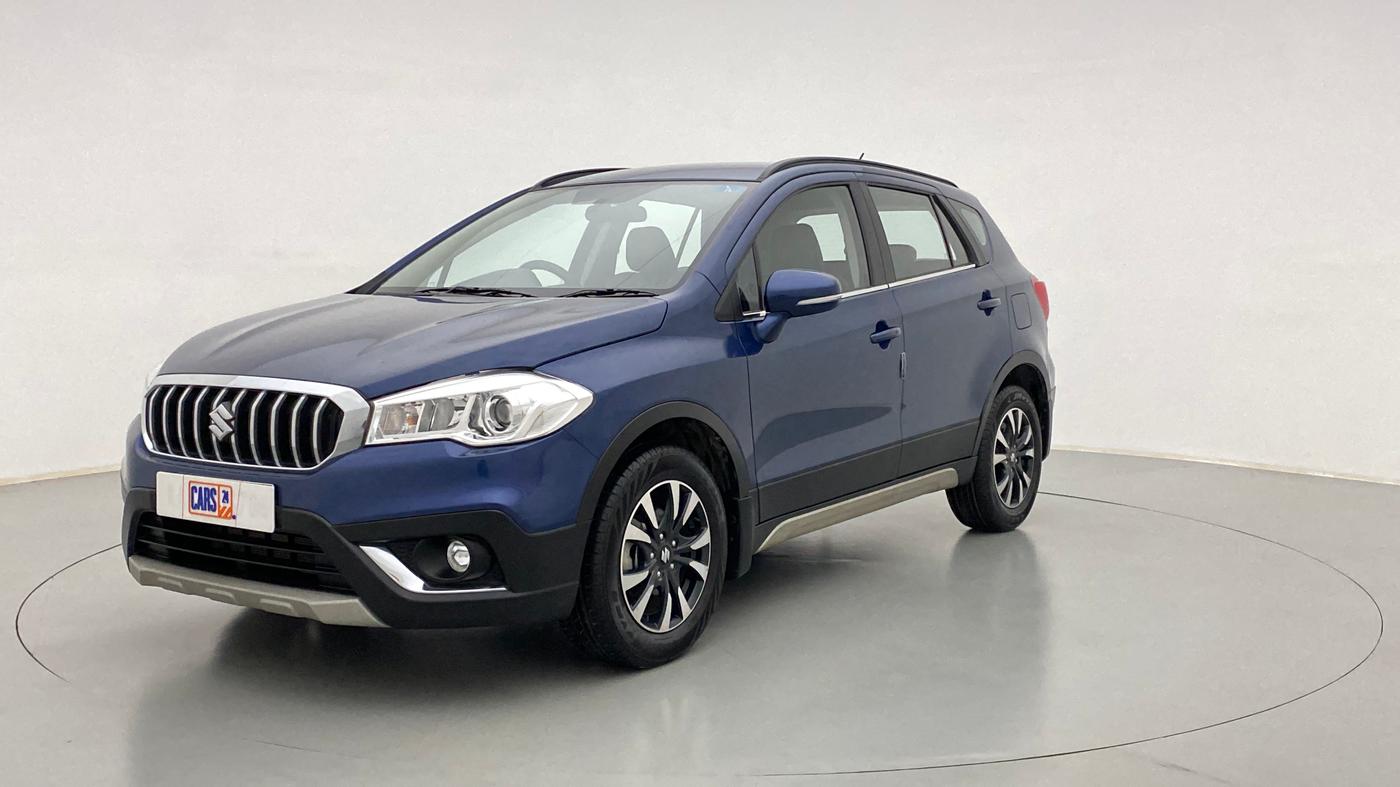 2021 Maruti S Cross ZETA AT 1.5 SHVS, Petrol, Automatic, 5,698 km, Left Front Diagonal