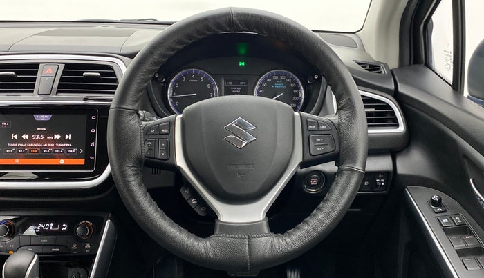2021 Maruti S Cross ZETA AT 1.5 SHVS, Petrol, Automatic, 5,698 km, Steering Wheel Close Up