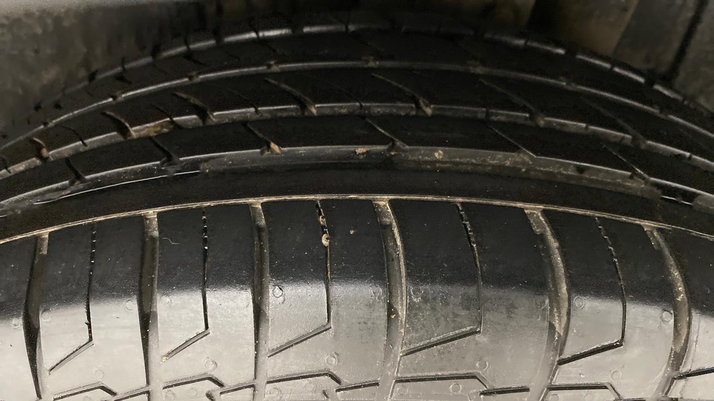 2021 Maruti S Cross ZETA AT 1.5 SHVS, Petrol, Automatic, 5,698 km, Left Rear Tyre Tread