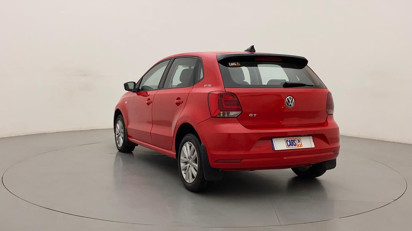 2015 Volkswagen Polo GT TSI AT, Petrol, Automatic, 85,287 km, Left Back Diagonal