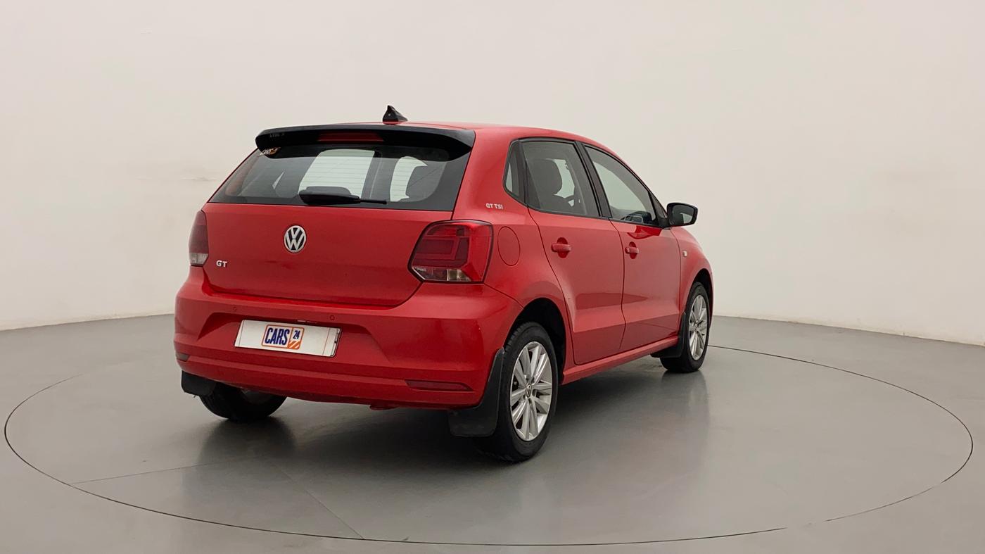 2015 Volkswagen Polo GT TSI AT, Petrol, Automatic, 85,287 km, Right Back Diagonal