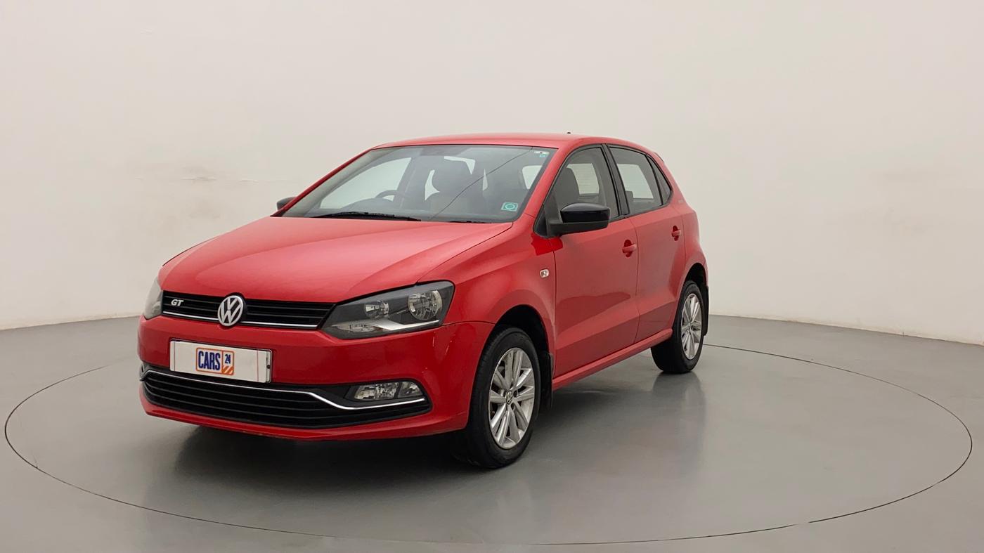 2015 Volkswagen Polo GT TSI AT, Petrol, Automatic, 85,287 km, Left Front Diagonal