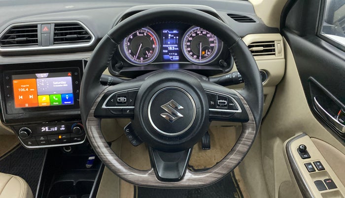 2021 Maruti Dzire ZXI Plus, Petrol, Manual, 16,144 km, Steering Wheel Close Up