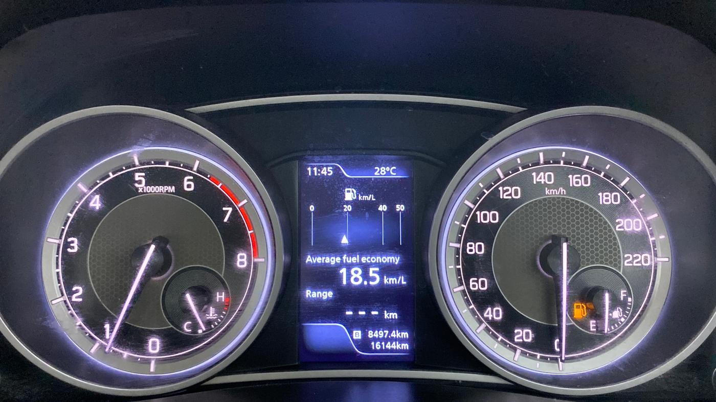 2021 Maruti Dzire ZXI Plus, Petrol, Manual, 16,144 km, Odometer Image