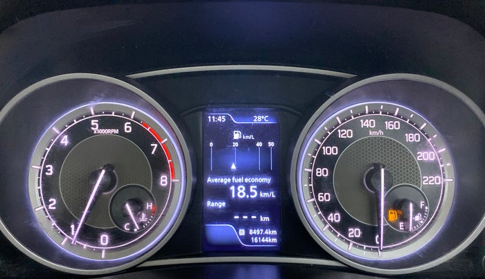 2021 Maruti Dzire ZXI Plus, Petrol, Manual, 16,144 km, Odometer Image