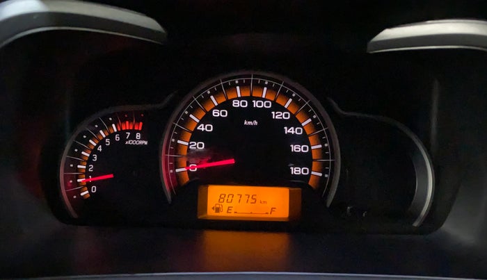 2018 Maruti Alto K10 VXI, Petrol, Manual, 80,766 km, Odometer Image