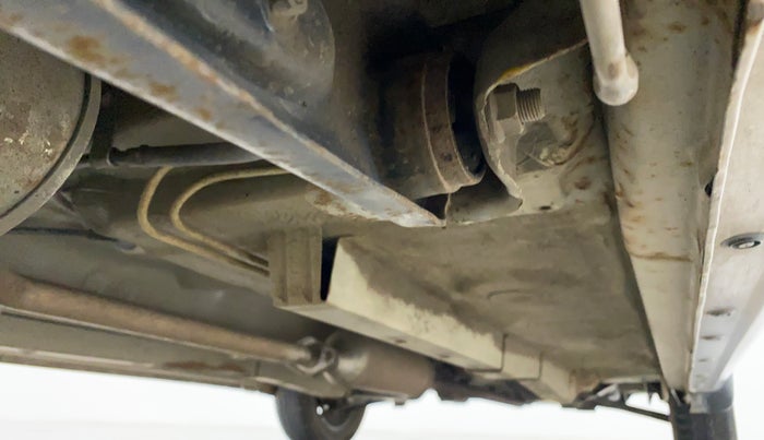 2013 Maruti Wagon R 1.0 VXI, Petrol, Manual, 16,388 km, Right Side Underbody