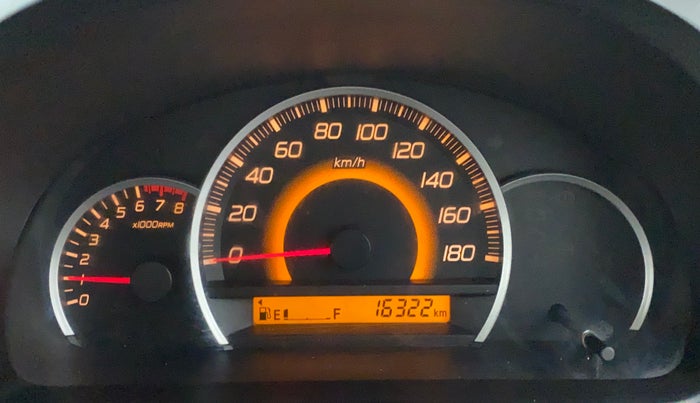 2013 Maruti Wagon R 1.0 VXI, Petrol, Manual, 16,388 km, Odometer Image