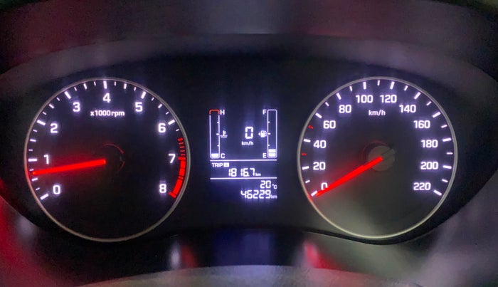 2018 Hyundai Elite i20 ASTA 1.2, Petrol, Manual, 46,228 km, Odometer Image