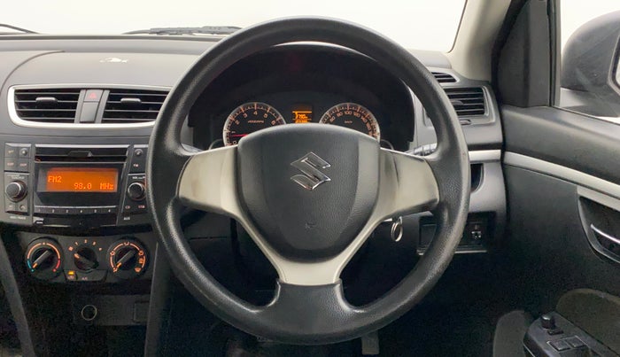 2015 Maruti Swift VXI, Petrol, Manual, 1,03,386 km, Steering Wheel Close Up
