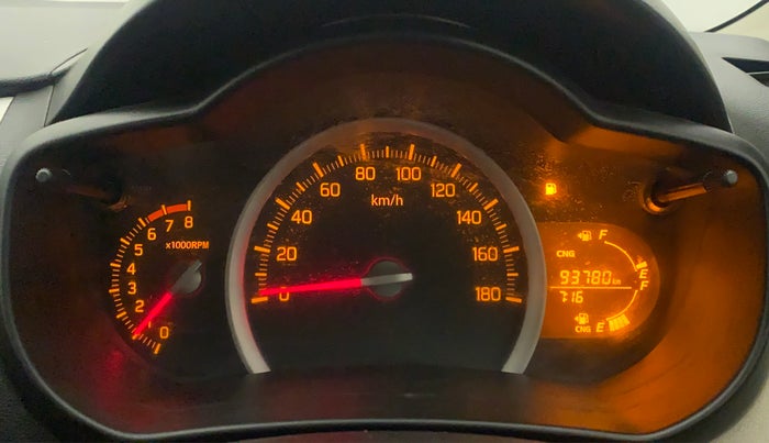 2018 Maruti Celerio VXI CNG, CNG, Manual, 93,779 km, Odometer Image