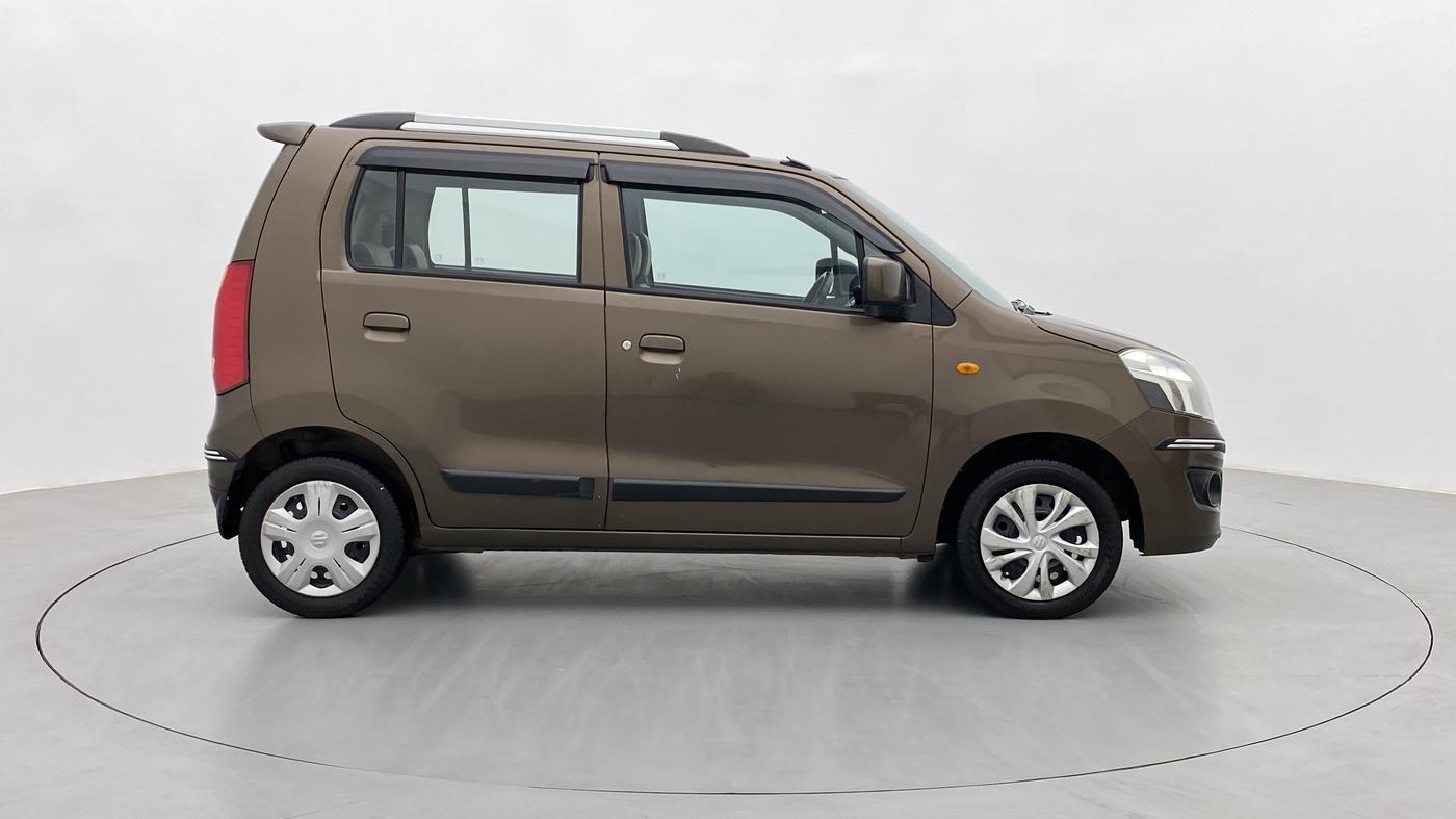 2014 Maruti Wagon R 1.0 VXI, Petrol, Manual, 1 km, Right Side View