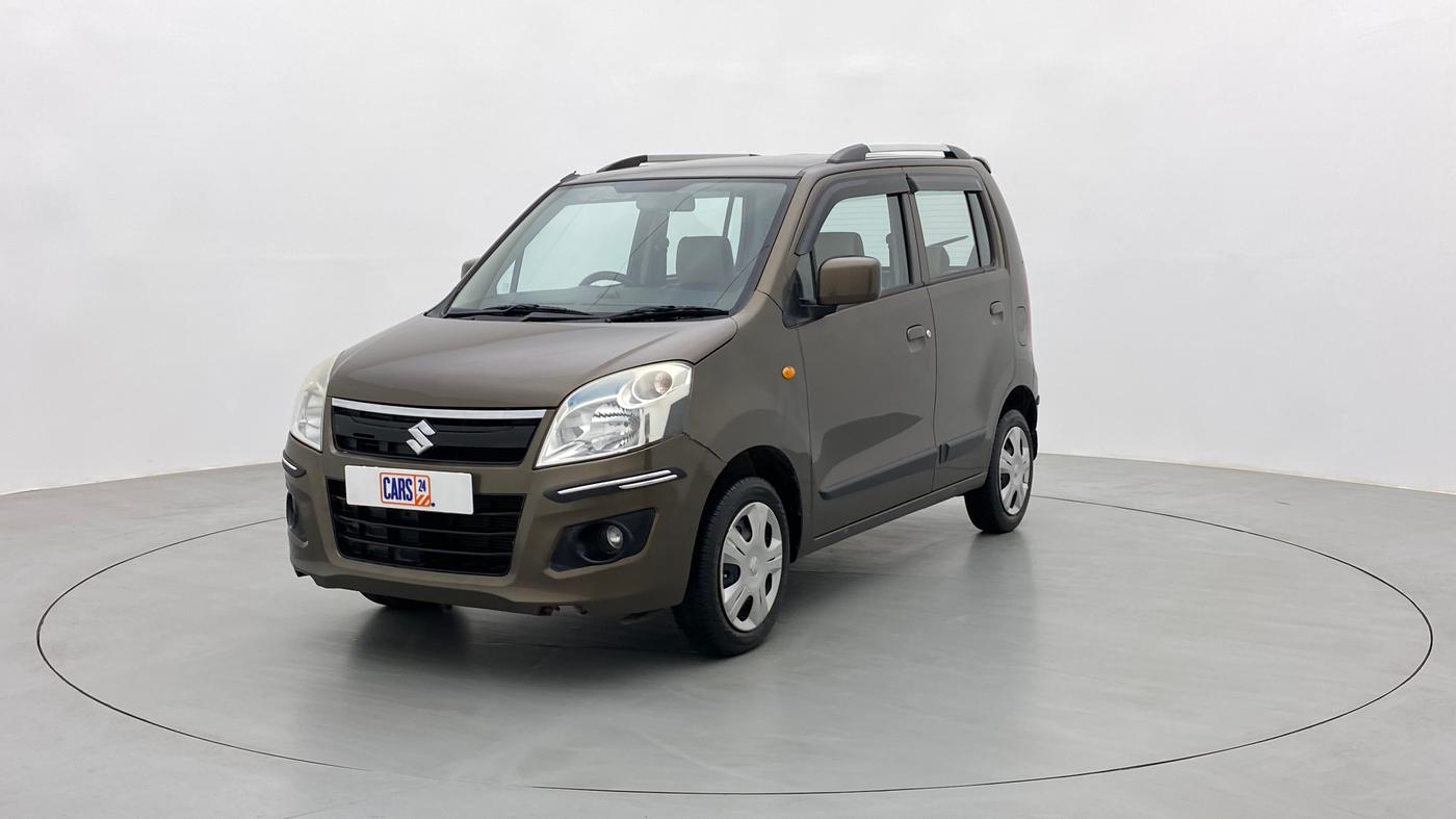 2014 Maruti Wagon R 1.0 VXI, Petrol, Manual, 1 km, Left Front Diagonal