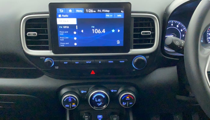 2021 Hyundai VENUE SX 1.0 (O) TURBO, Petrol, Manual, 16,860 km, Air Conditioner