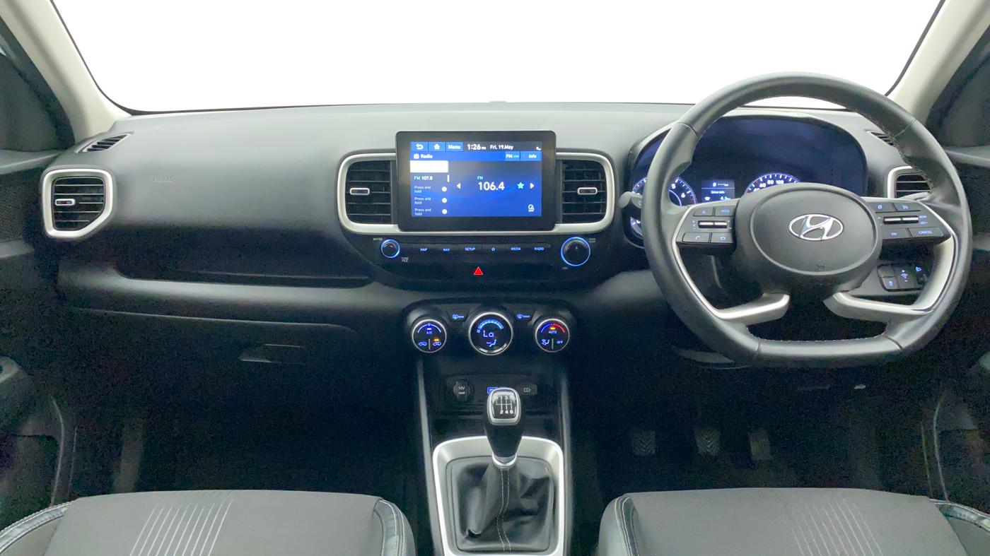 2021 Hyundai VENUE SX 1.0 (O) TURBO, Petrol, Manual, 16,860 km, Dashboard