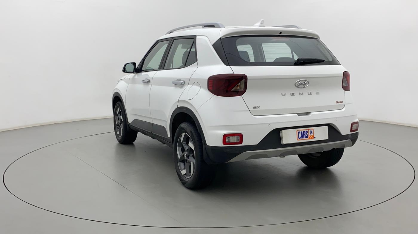 2021 Hyundai VENUE SX 1.0 (O) TURBO, Petrol, Manual, 16,860 km, Left Back Diagonal
