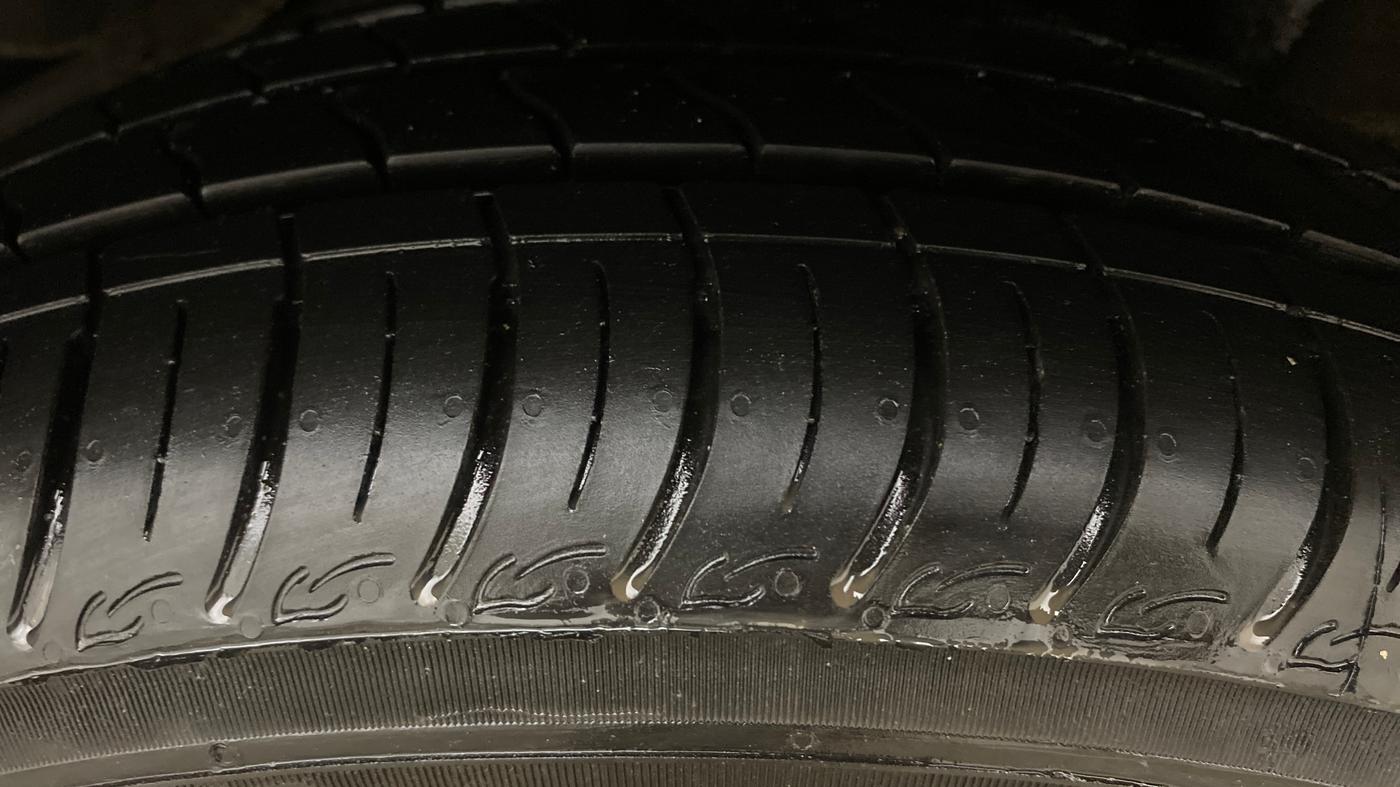 2018 Honda Brio VX AT, Petrol, Automatic, 37,121 km, Left Rear Tyre Tread