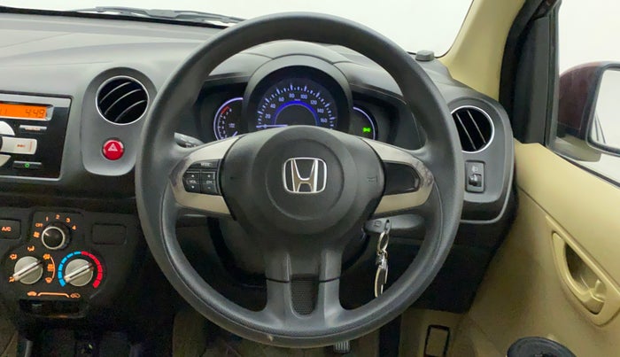 2015 Honda Amaze 1.2L I-VTEC S, Petrol, Manual, 30,073 km, Steering Wheel Close Up