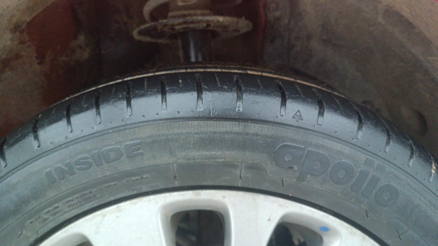 2018 Maruti Baleno ALPHA CVT PETROL 1.2, Petrol, Automatic, 35,379 km, Right Front Tyre Tread