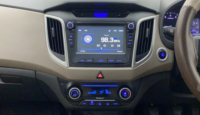 2017 Hyundai Creta SX PLUS 1.6 PETROL, Petrol, Manual, 98,397 km, Air Conditioner