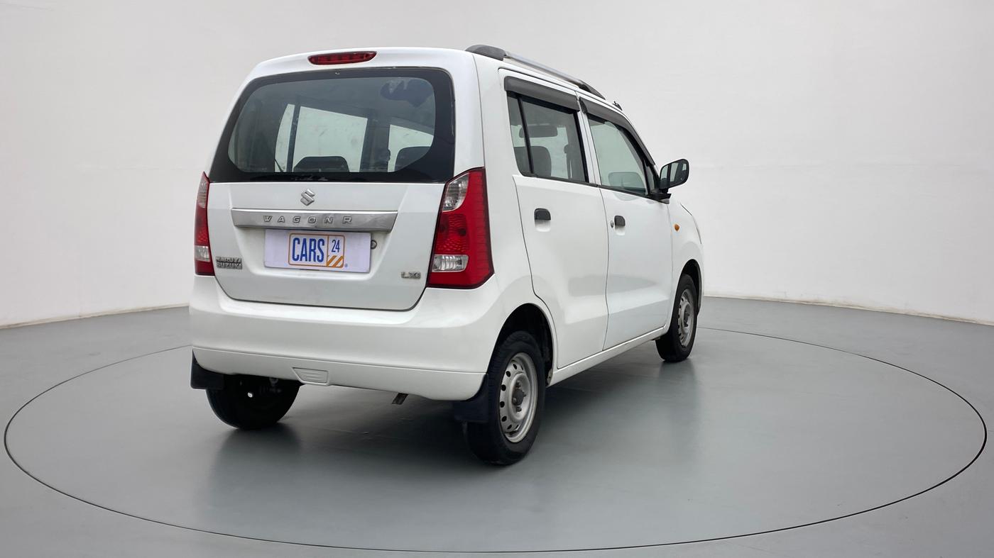 2012 Maruti Wagon R 1.0 LXI CNG, CNG, Manual, 73,138 km, Right Back Diagonal