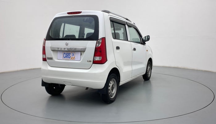 2012 Maruti Wagon R 1.0 LXI CNG, CNG, Manual, 73,138 km, Right Back Diagonal