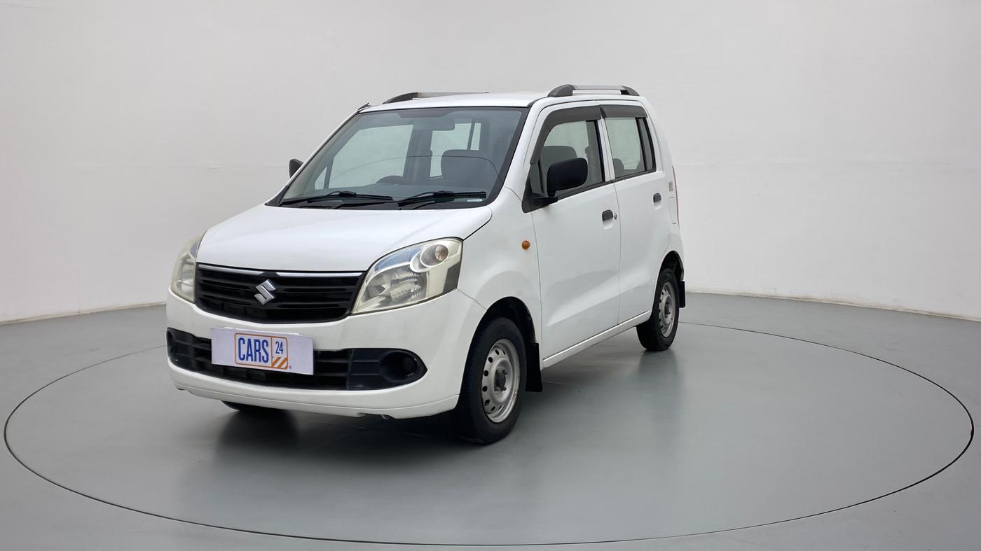 2012 Maruti Wagon R 1.0 LXI CNG, CNG, Manual, 73,138 km, Left Front Diagonal