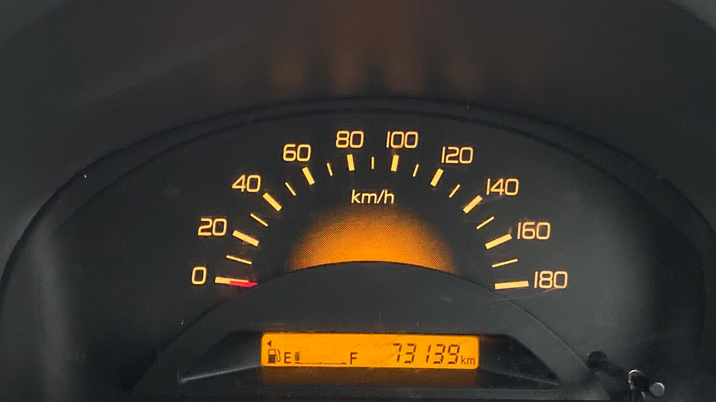 2012 Maruti Wagon R 1.0 LXI CNG, CNG, Manual, 73,138 km, Odometer Image