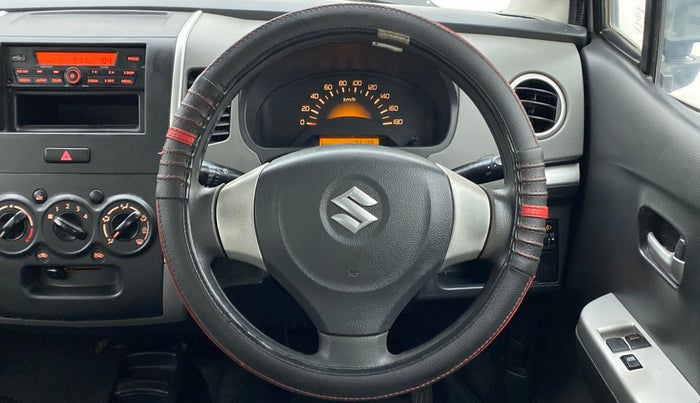 2012 Maruti Wagon R 1.0 LXI CNG, CNG, Manual, 73,138 km, Steering Wheel Close Up