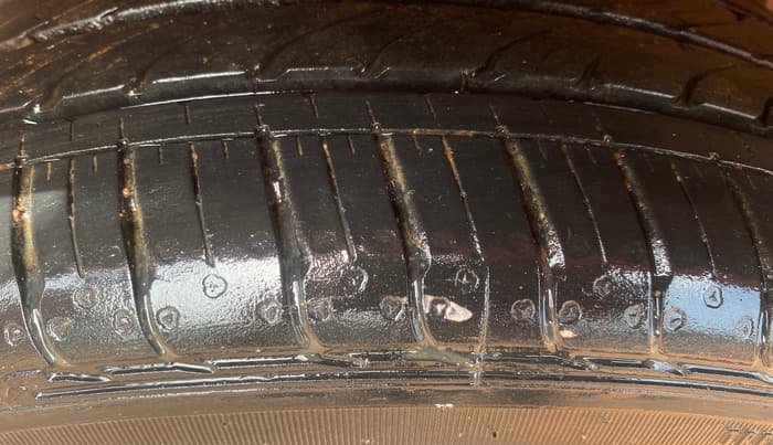 2022 Tata Tiago XZA PLUS PETROL, Petrol, Automatic, 13,076 km, Right Rear Tyre Tread
