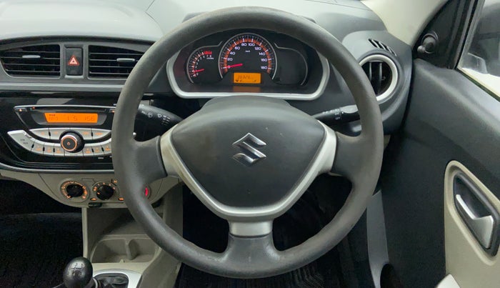 2015 Maruti Alto K10 VXI, Petrol, Manual, 36,926 km, Steering Wheel Close Up