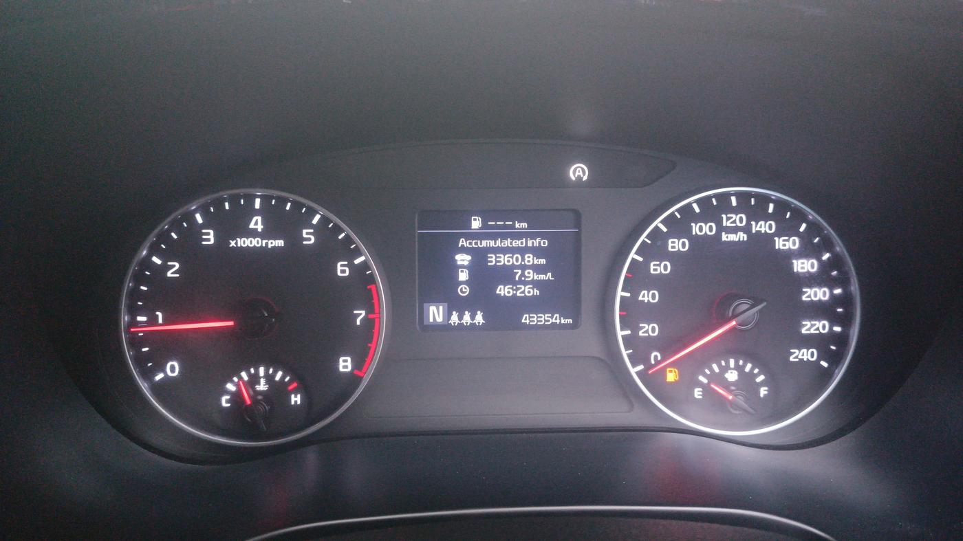 2023 KIA SELTOS HTX IVT, Petrol, Automatic, 43,354 km, Odometer Image