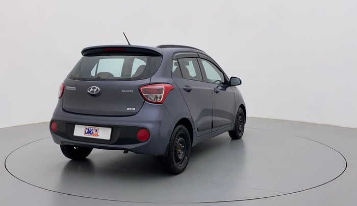 2019 Hyundai Grand i10 SPORTZ 1.2 KAPPA VTVT, Petrol, Manual, 44,723 km, Right Back Diagonal