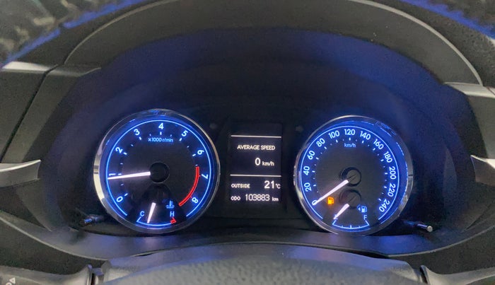 2014 Toyota Corolla Altis G PETROL, Petrol, Manual, 1,03,843 km, Odometer Image